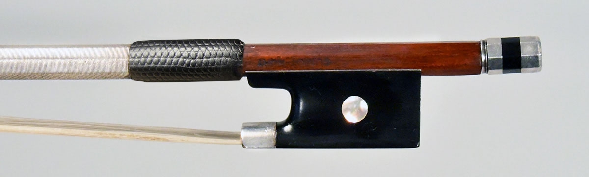 Cuniot-Hury silver violin bow
