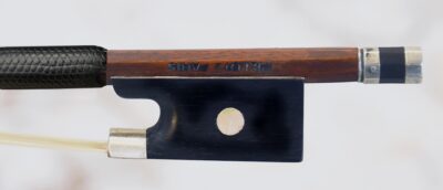 Jerome Thibouville Lamy silver mounted violin bow