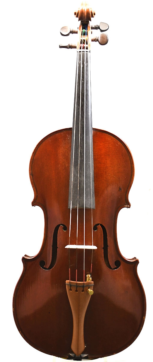Justin Derazey violin, Rampal certiifcate