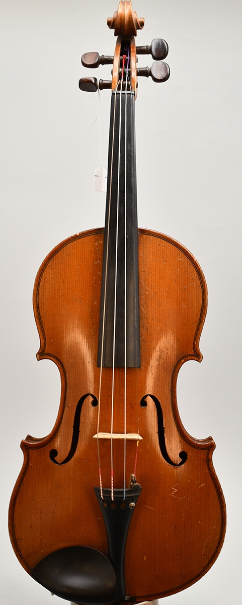 Laberte violin - Rampal certificate