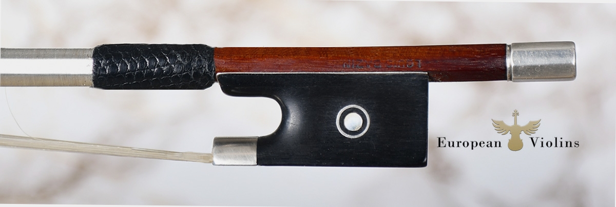 Charles Louis Bazin Silver Mounted Violin Bow