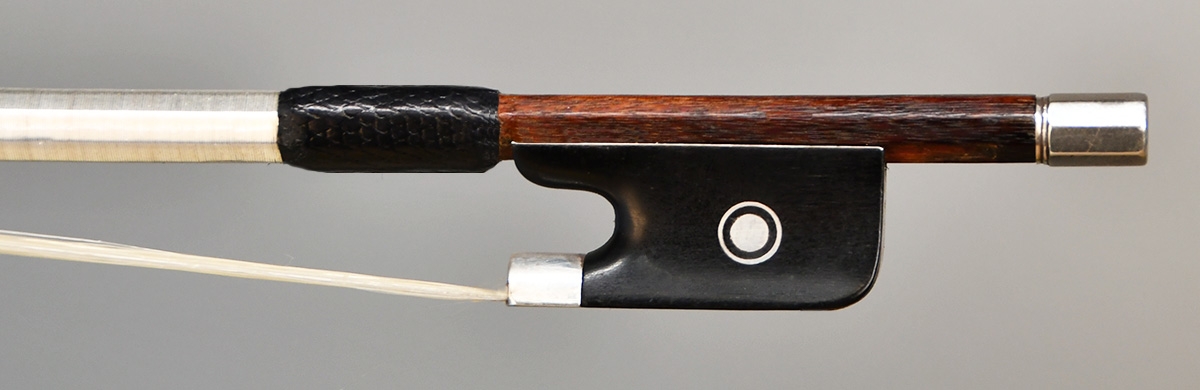 Louis Morizot freres silver mounted violin bow