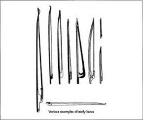 history of the violin bow